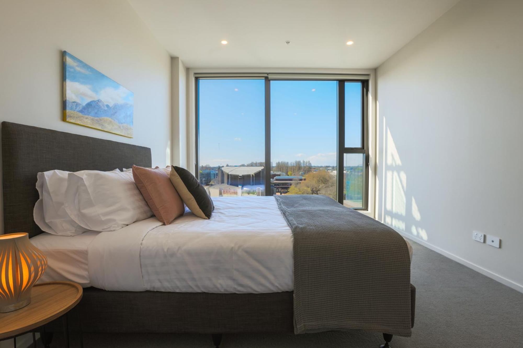 Luxury 2 Bedroom Cbd Apartment With Free Parking Christchurch Exterior foto